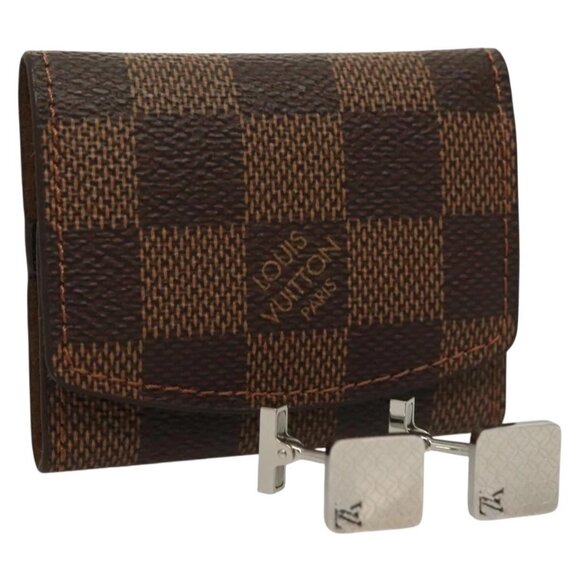 LOUIS VUITTON Bout Du Man Shet Champs Elysees Cuffs metal M65043 LV Auth BA4237 - Picture 8 of 16